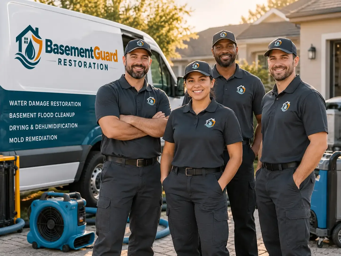 Basement Water Damage Restoration company in Amber, OK